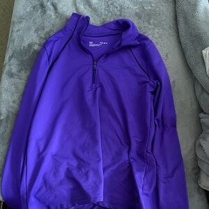 Under Armour Kids Long Sleeve Tee - Purple